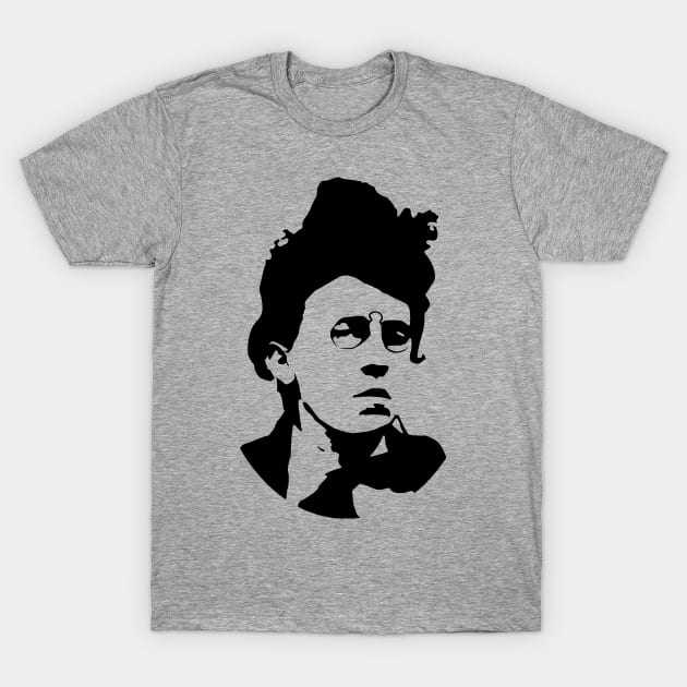 Emma Goldman Silhouette - Anarchist, Feminist, Socialist T-Shirt by SpaceDogLaika